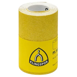 Шлифовальная бумага в рулоне Klingspor PS 30 D P120, 115 мм × 50 м