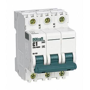 Автоматический выключатель, SE, EZ9F34332 - 3P, EASY 9 3П 32А С 4.5кА 400В