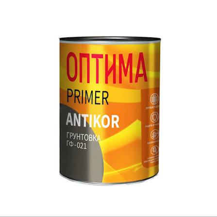 Грунтовка ГФ-021 "Оптима" универсальная серая 2,6 кг