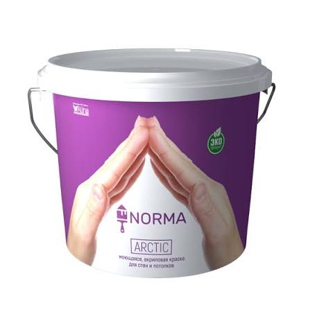 Краска водоэмульсионная, NORMA Stronga, 25 кг (интерьерная, протирающаяся, морозостойкая)