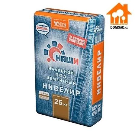 Наливной пол НАШИ "Нивелир", 25кг (цементный)