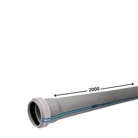 ПВХ Труба канализационная 50*2000 2,2 мм DENIZ