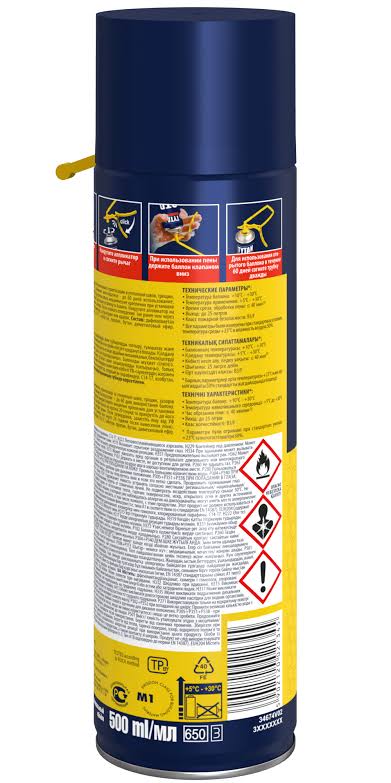  Пена монтажная всесезонная TYTAN PROFESSIONAL STD 750 мл.